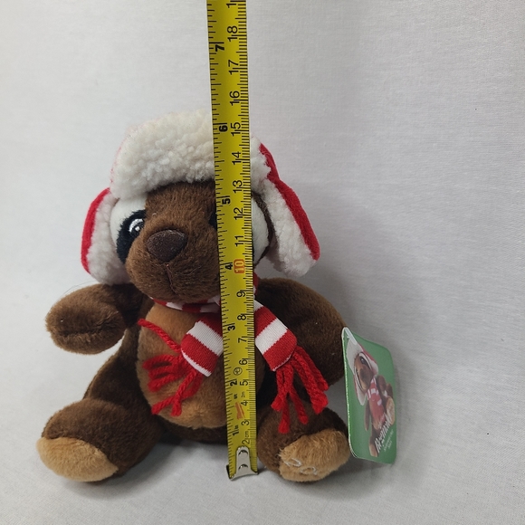 Sears Raccoon 2009 Christmas Plush Reginald - Picture 5 of 5